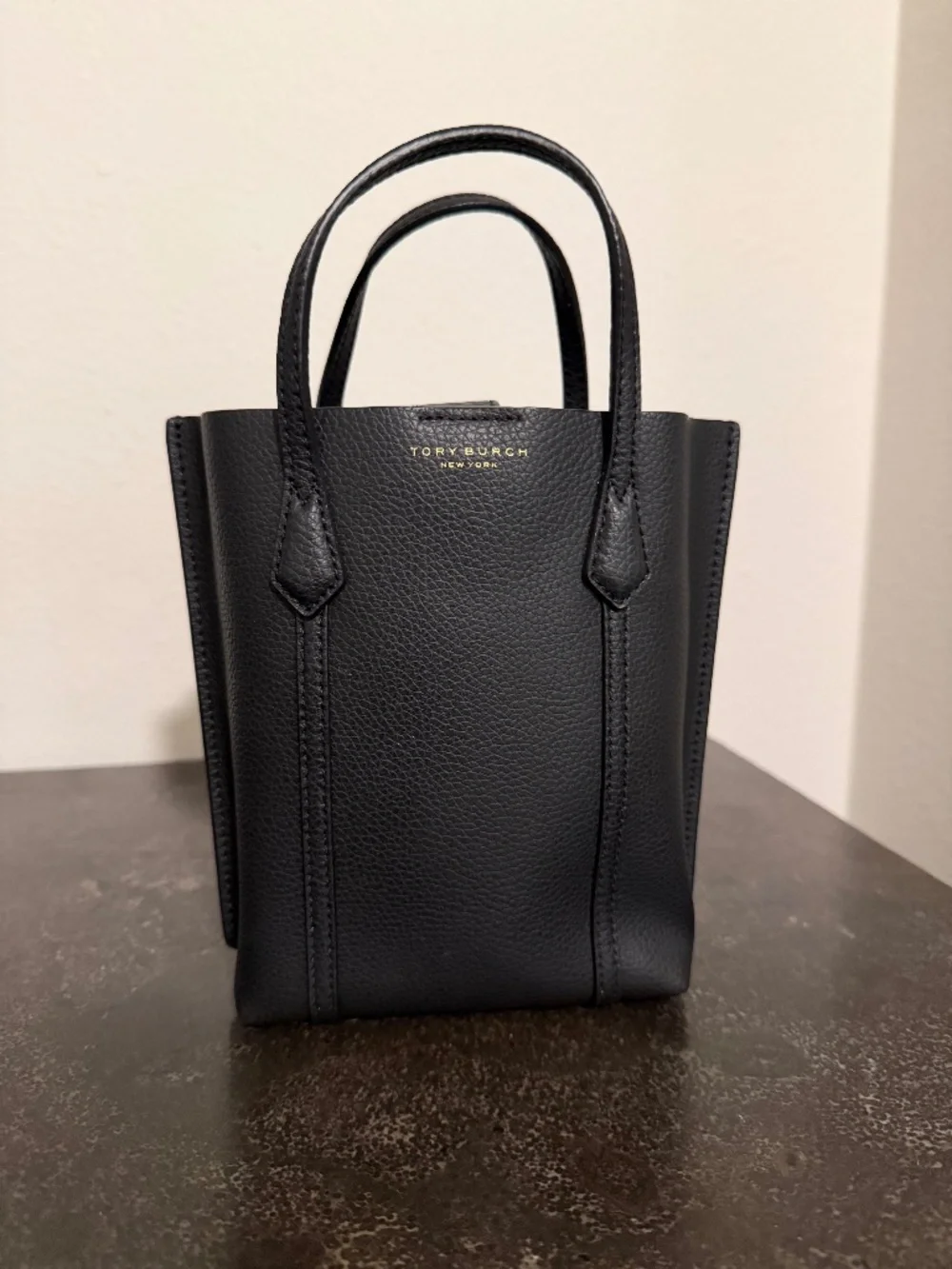 Tory Burch Perry Bucket Bag in Black